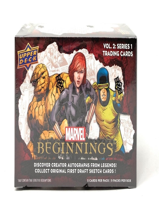 Upper Deck Marvel Beginnings Volume 2: Series 1 Trading Card Blaster Box - Image 5